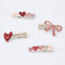 MERI MERI Valentine's Day Love Sweet Love Hairclips, 8 Count 636997296005