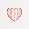 MERI MERI Valentine's Day Love Sweet Love Small Heart Shaped Dessert Napkins, 16 Count 636997296449