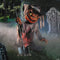 MORRIS COSTUMES Halloween Animated Pumpkin Scarecrow Animatronic, 36 Inches, 1 Count 842445188444