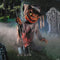 MORRIS COSTUMES Halloween Animated Pumpkin Scarecrow Animatronic, 36 Inches, 1 Count 842445188444