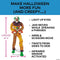 MORRIS COSTUMES Halloween Animated Snippers the Clown Animatronic, 72 Inches, 1 Count 842445188413