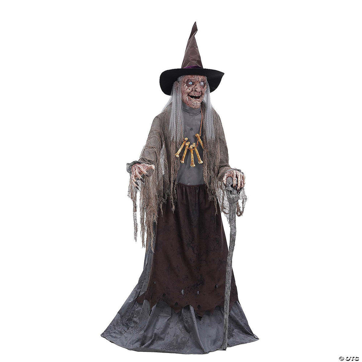 MORRIS COSTUMES Halloween Servo Witch Animatronic, 1 Count