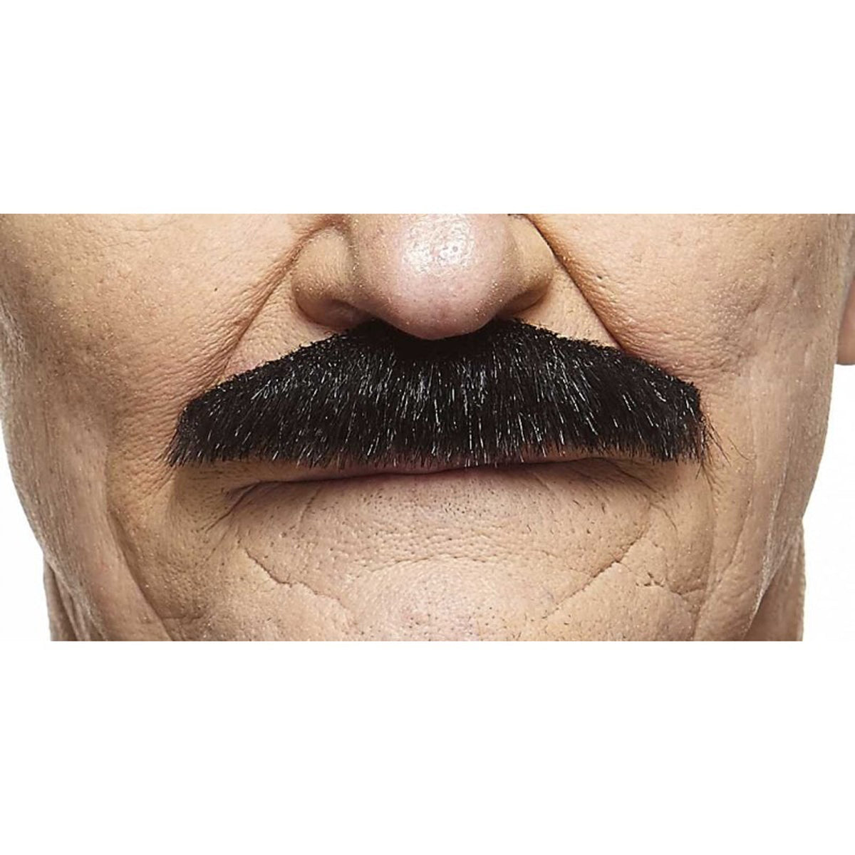 MUSTACHES Costume Accessories Black Painter Brush Mustache, 1 Count 4772036001110