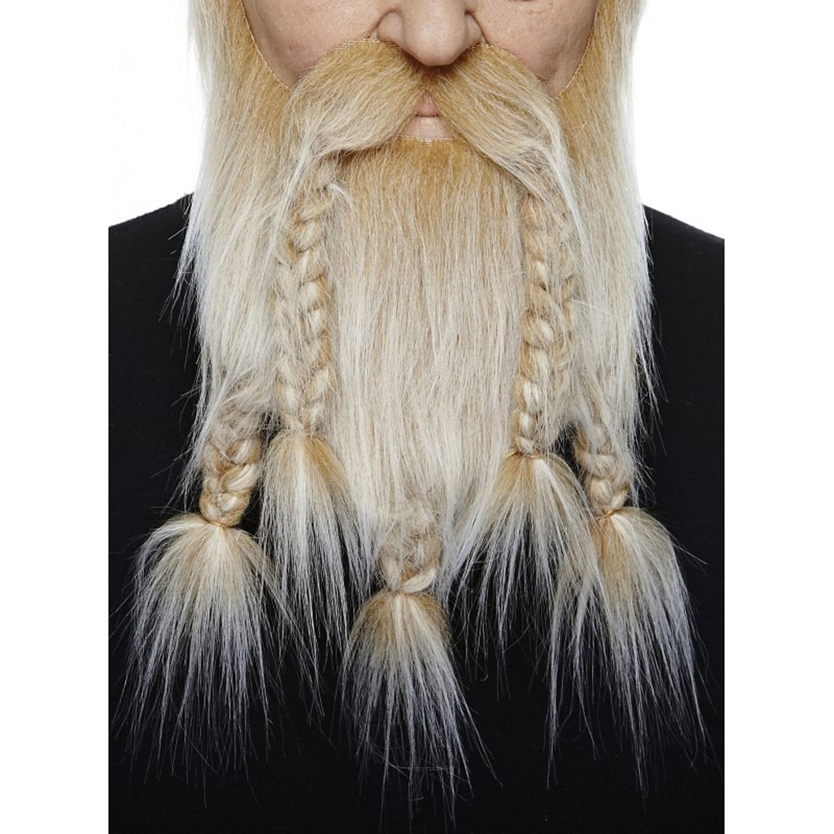 MUSTACHES Costume Accessories Blond Mustache and Beard, 1 Count 4779037234004