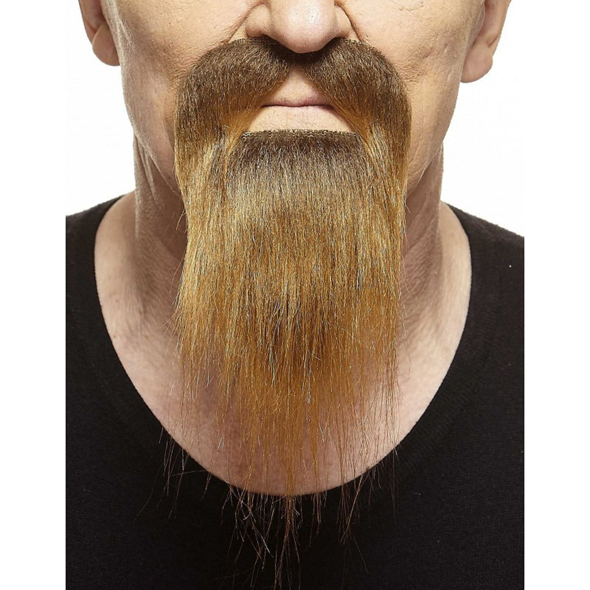 MUSTACHES Costume Accessories Brown Mustache and Beard, 1 Count 4772036001936
