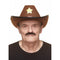 MUSTACHES Costume Accessories Dark Brown Mustache, 1 Count 4779037231454