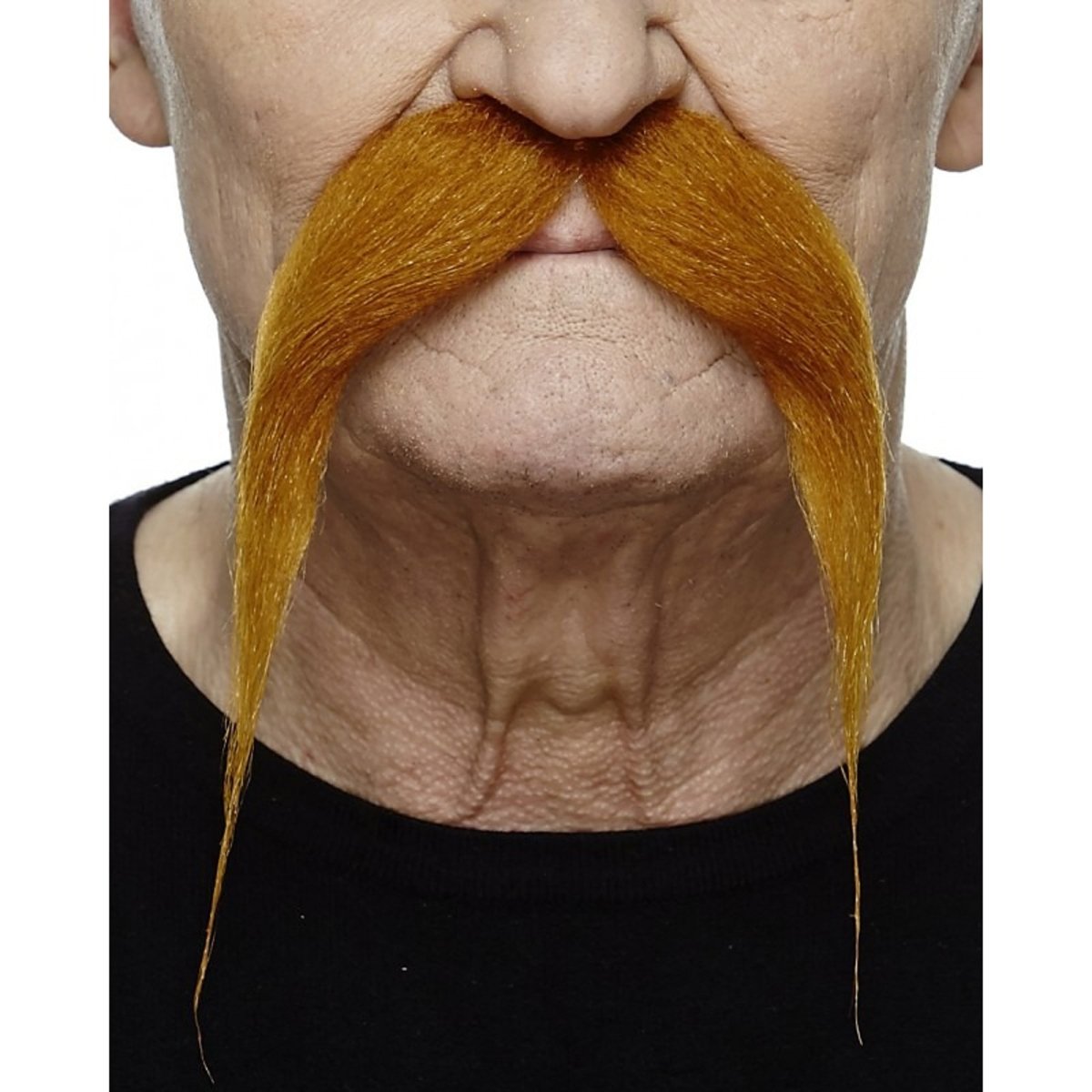 MUSTACHES Costume Accessories Ginger Walrus Mustache, 1 Count 4779037236350