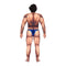 MY OTHER ME FUN COMPANY Costumes Men Bodybuilder Costume for Adults, Jumpsuit with Padding 8435408298889