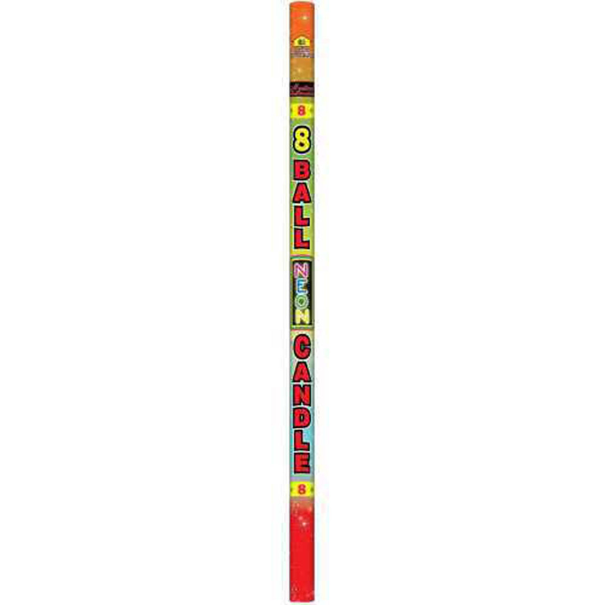 MYSTICAL DISTRIBUTING CO. LTD. Fireworks 8 Ball Roman Candle Firework, 1 Count 777319990352