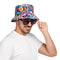 NINGBO NIKO IMP & EXP CO., LTD. Costume Accessories 90s Black Bucket Hat for Adults 840482504326