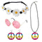 NINGBO NIKO IMP & EXP CO., LTD. Costume Accessories Hippie Accessory Set for Adults 850023088994
