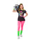 NINGBO NIKO IMP & EXP CO., LTD. Costume Accessories I Love 80s T-Shirt for Adults, Black