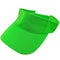 NINGBO NIKO IMP & EXP CO., LTD. Costume Accessories Neon Green Visor Cap for Adults 840482504845