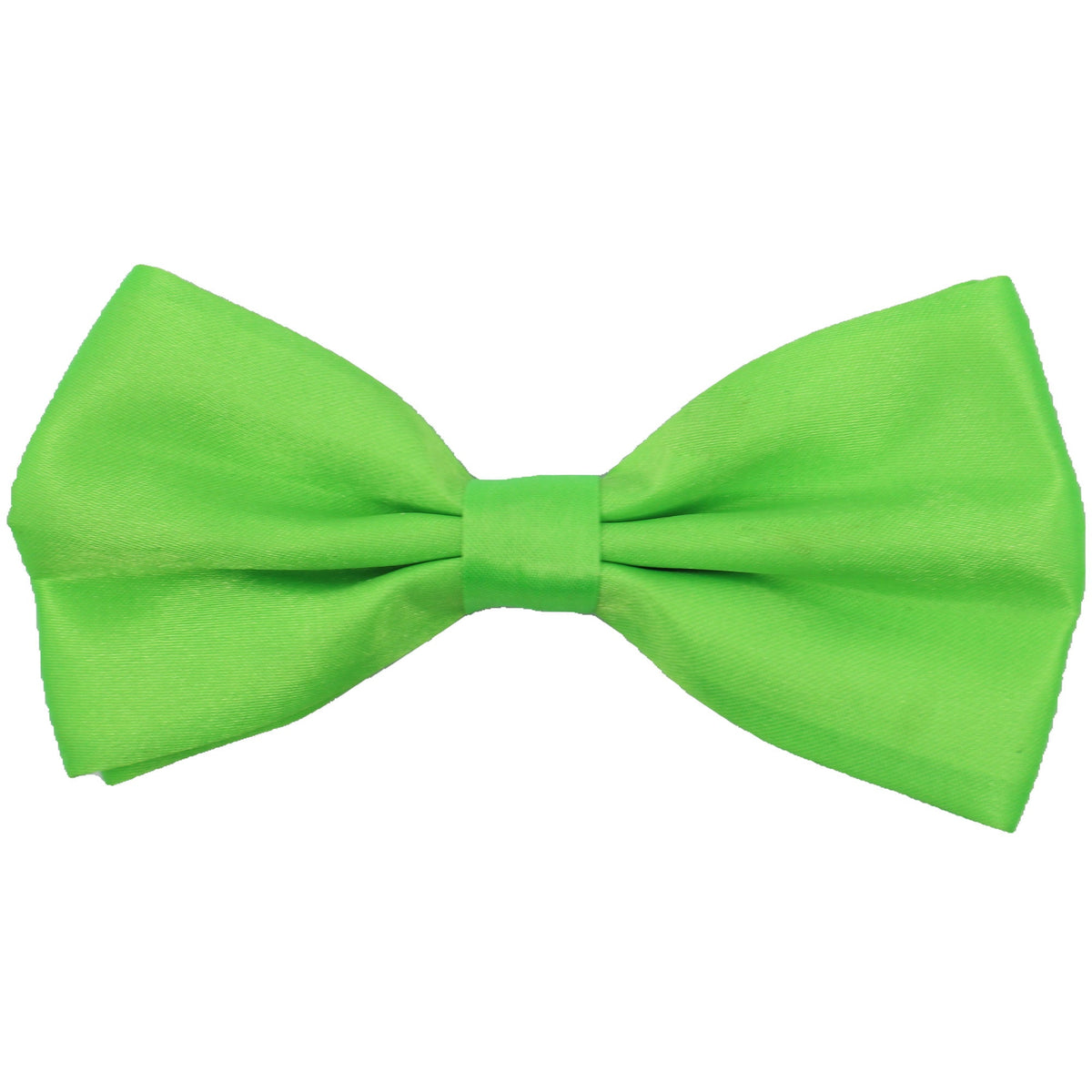 NINGBO NIKO IMP & EXP CO., LTD. Costume Accessories Neon Lime Green Bow Tie, 1 Count 840482504678