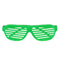 NINGBO NIKO IMP & EXP CO., LTD. Costume Accessories Neon Lime Green Plastic Glasses for Adults 840482505552