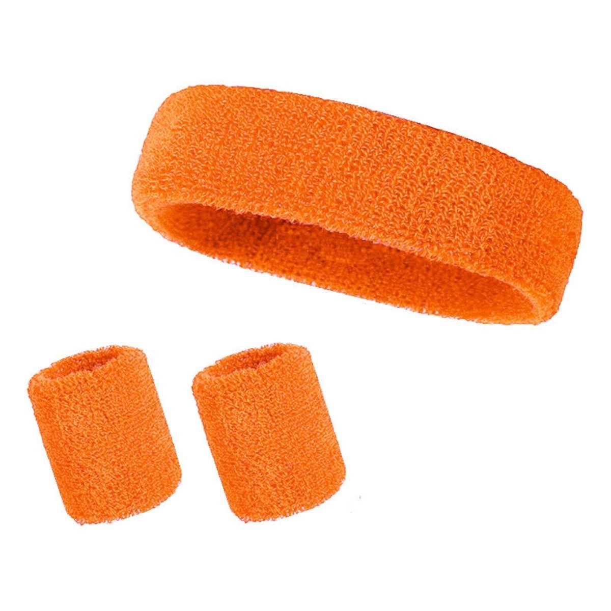 NINGBO NIKO IMP & EXP CO., LTD. Costume Accessories Neon Orange Aerobics Accessory Set for Adults 840482504586