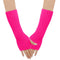 NINGBO NIKO IMP & EXP CO., LTD. Costume Accessories Neon Pink 80s Gloves for Adults 840482504760