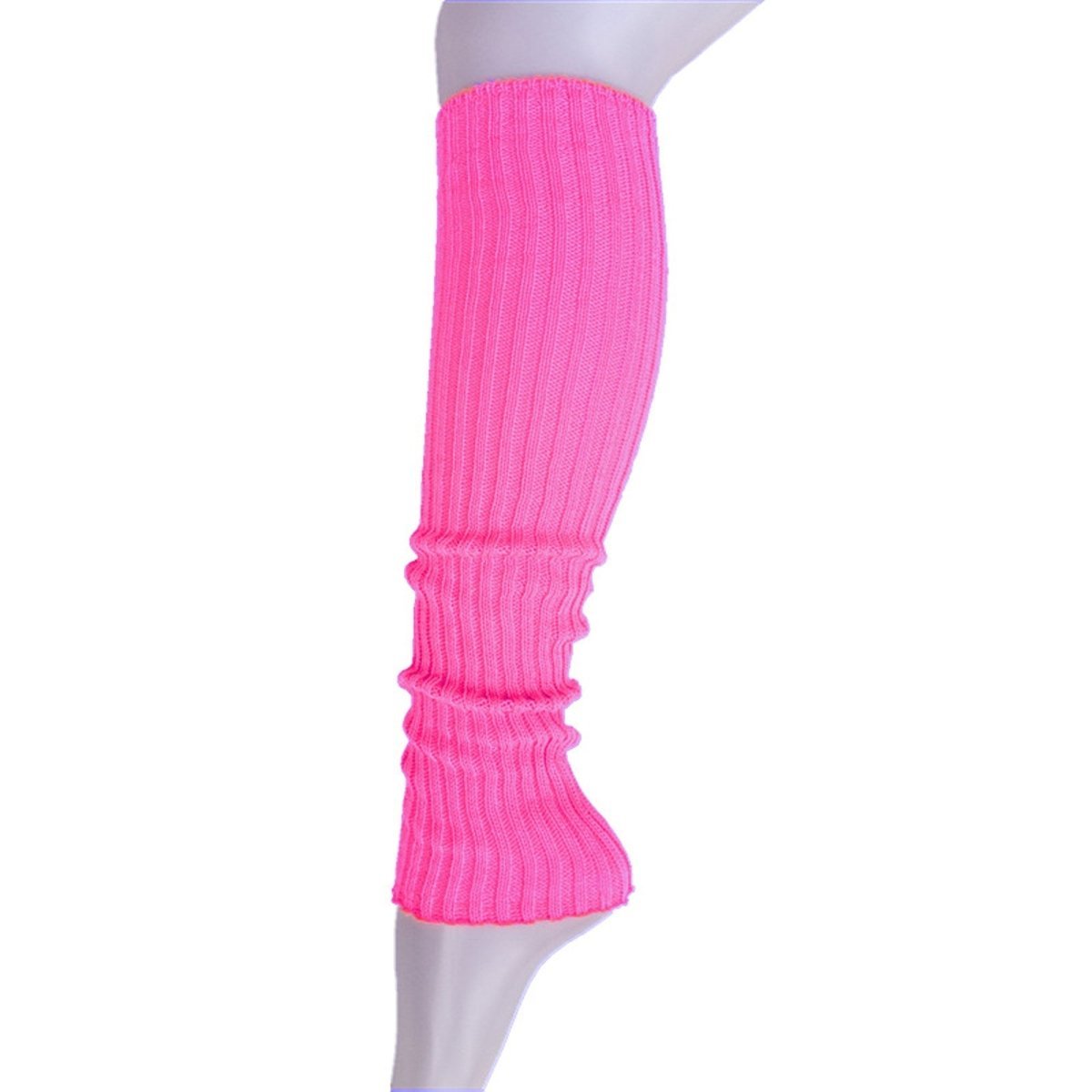 NINGBO NIKO IMP & EXP CO., LTD. Costume Accessories Neon Pink Leg Warmers for Adults 840482504753