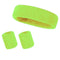 NINGBO NIKO IMP & EXP CO., LTD. Costume Accessories Neon Yellow Aerobics Accessory Set for Adults 840482504593
