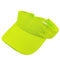 NINGBO NIKO IMP & EXP CO., LTD. Costume Accessories Neon Yellow Visor Cap for Adults 840482504852