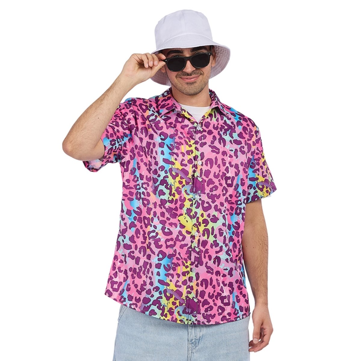 NINGBO NIKO IMP & EXP CO., LTD. Costume Accessories Pink Festival Shirt for Adults