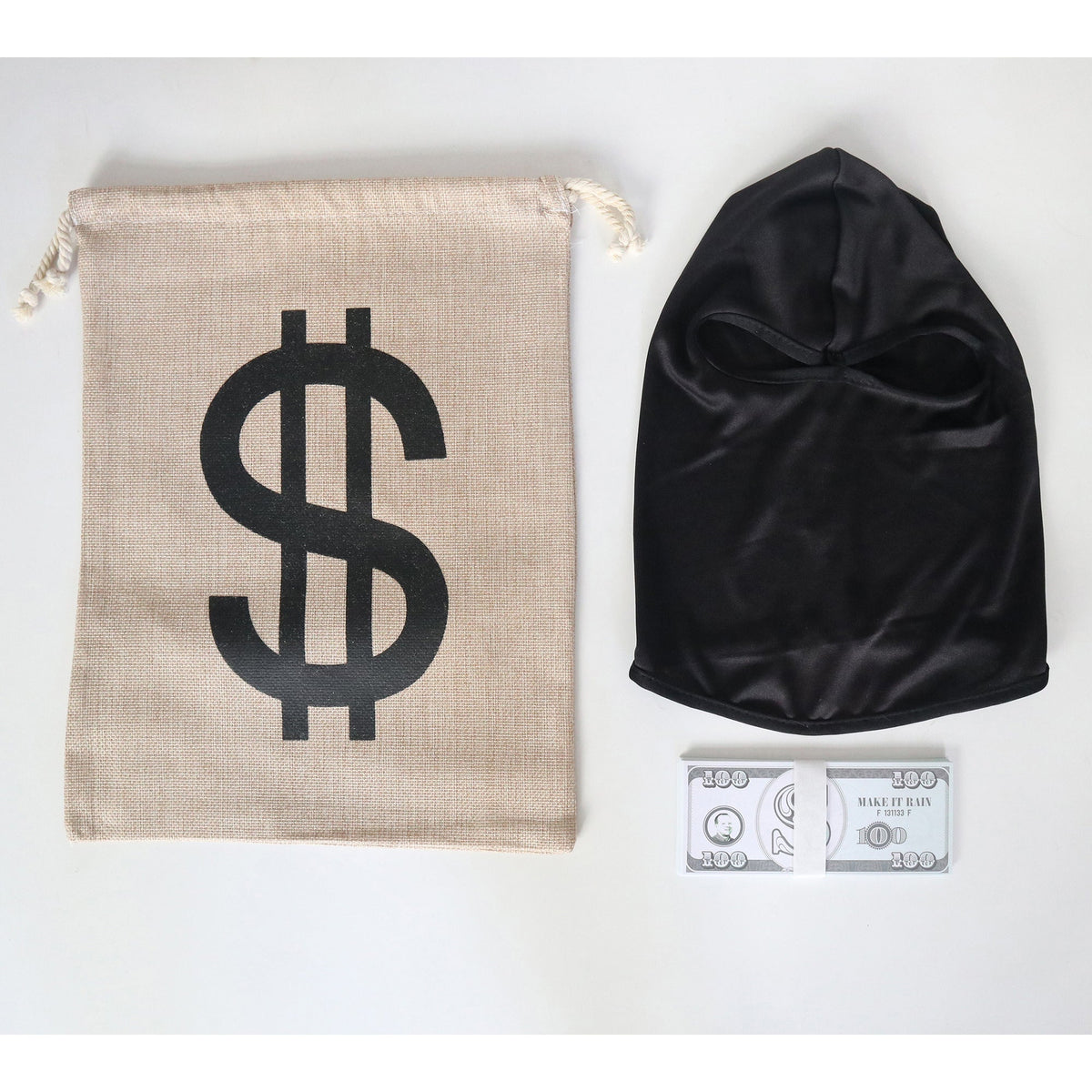 NINGBO NIKO IMP & EXP CO., LTD. Costume Accessories Robber Accessory Set for Adults 850023088987