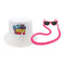 NINGBO NIKO IMP & EXP CO., LTD. Costume Accessories White 90s Retro Accessory Kit for Adults 840482504364