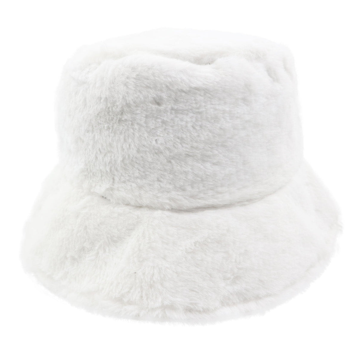 NINGBO NIKO IMP & EXP CO., LTD. Costume Accessories White Faux Fur Hat for Adults 840482505804