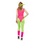 NINGBO NIKO IMP & EXP CO., LTD. Costumes Aerobics Queen Costume for Adults, Green Leggings