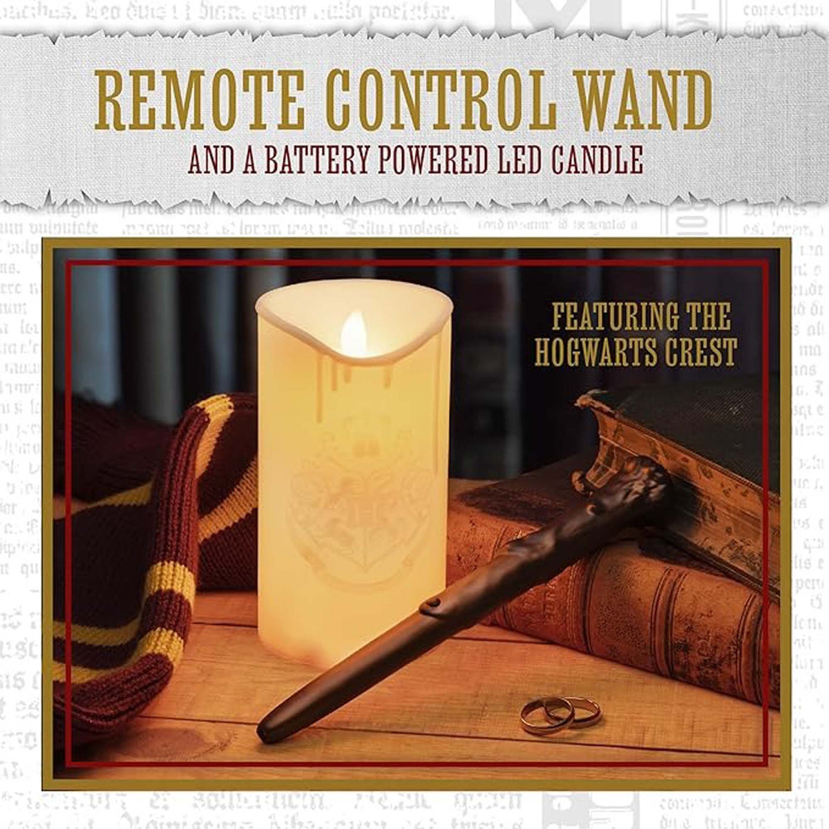PALADONE PRODUCTS INC. Decorations Harry Potter Candle Light With Remote Wand 5055964786830