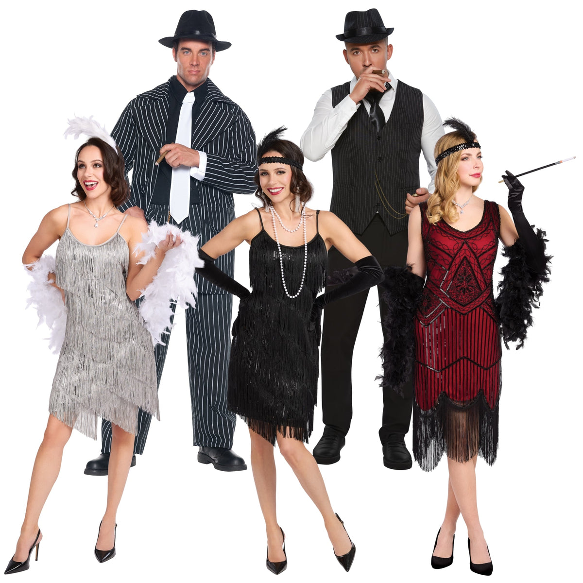 PARTY EXPERT 20's Charleston Group Costumes 759495946