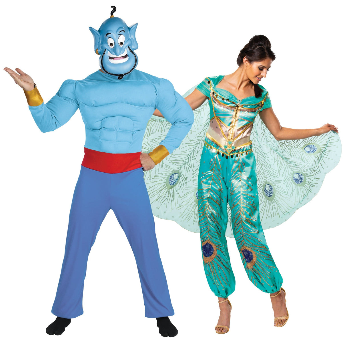 Party Expert Aladdin Couple Costumes 715450254