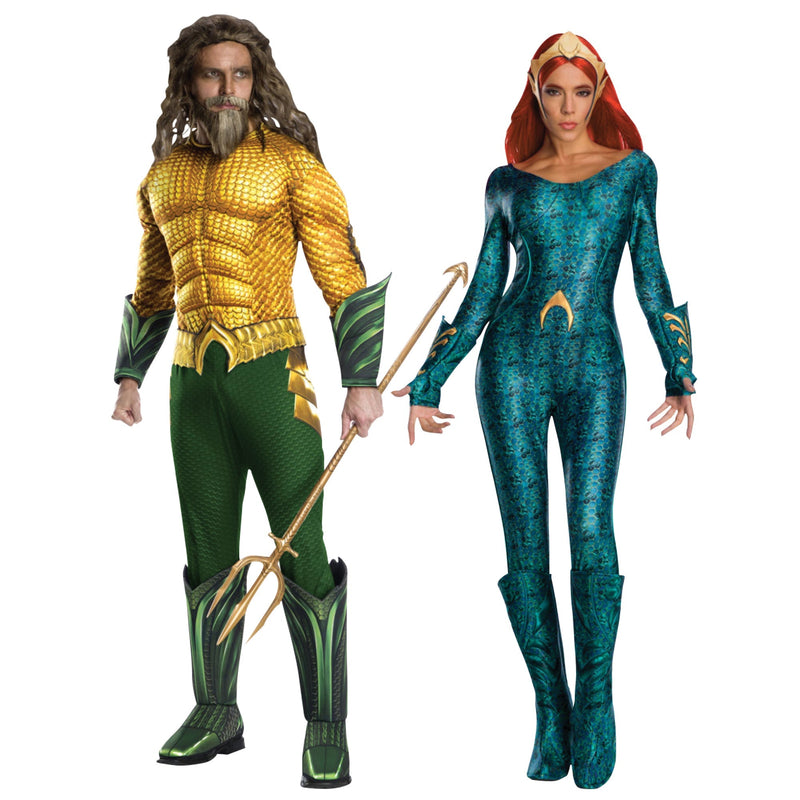 Party Expert Aquaman Couple Costumes