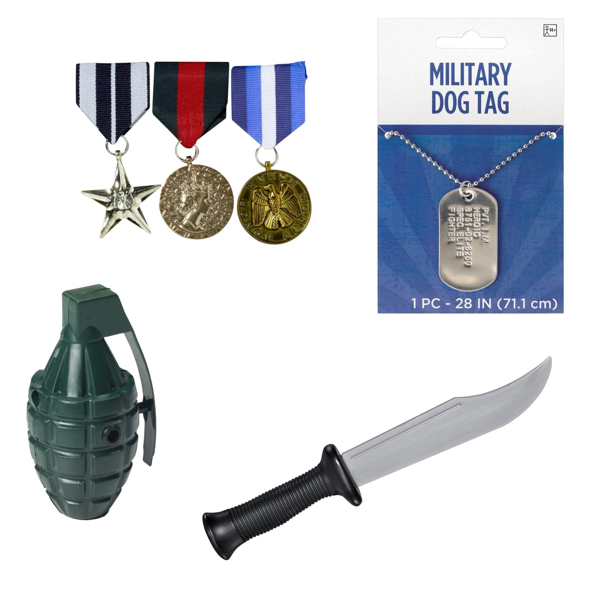 PARTY EXPERT Army Costume Accessory Kit 737613308