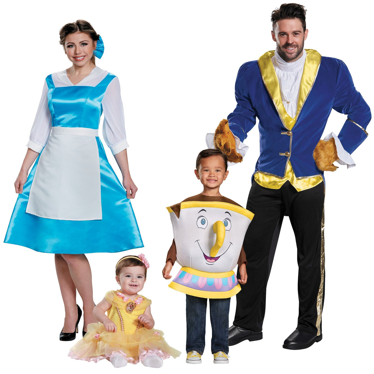 Party Expert Beauty and the Beast Family Costumes 717412972