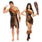 PARTY EXPERT Caveman Couple Costumes 761027229