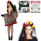 PARTY EXPERT Costume Accessories Day of the Dead Costume Accessory Kit for Adults 762464158