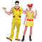 Party Expert Creepy Clown Couple Costumes