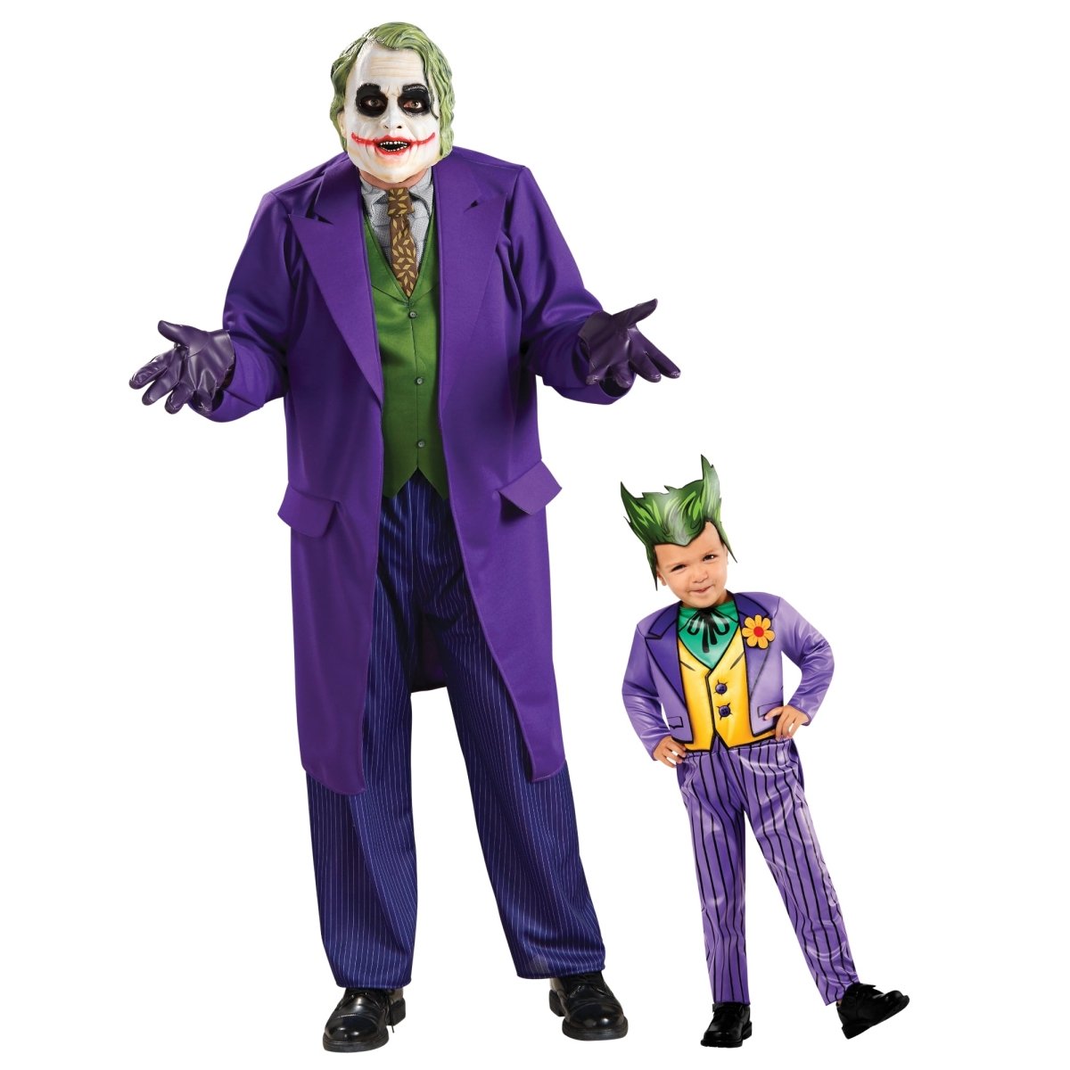 PARTY EXPERT Daddy and Me Joker Costumes 761260562