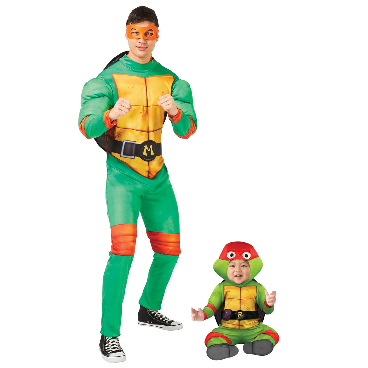 PARTY EXPERT Daddy and Me Teenage Mutant Ninja Turtles Costumes 761135952