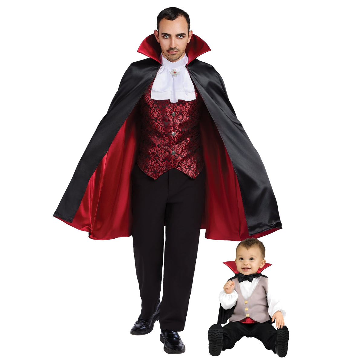 PARTY EXPERT Daddy and Me Vampire Costumes 761119526