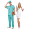 PARTY EXPERT Doctor and Nurse Couple Costumes 715406929