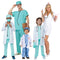 PARTY EXPERT Doctor and Nurse Family Costumes 715650147