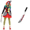 PARTY EXPERT Freak Show Clown Costume Kit for Adults