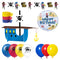 Party Expert Kids Birthday Ahoy Pirate Basic Decoration Party Supplies Kit