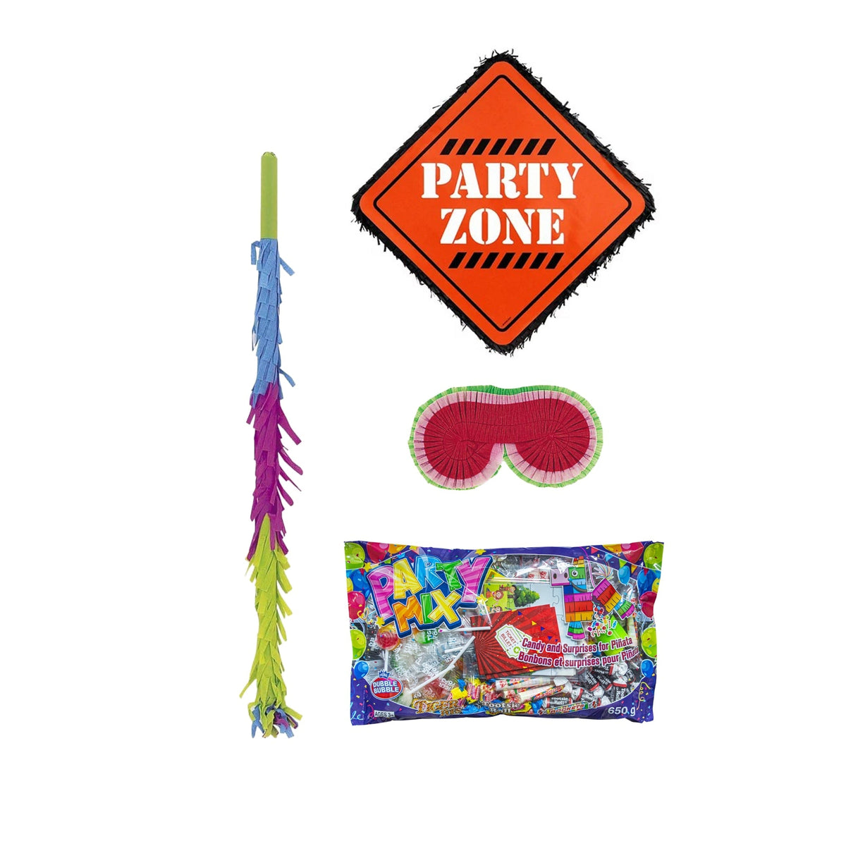 Party Expert Kids Birthday Big Dig Construction Piñata Birthday Party Kit 721541006