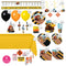 PARTY EXPERT Kids Birthday Big Dig Construction Standard Birthday Party Supplies Kit
