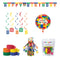 Party Expert Kids Birthday Block Party Basic Decoration Party Supplies Kit