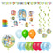 PARTY EXPERT Kids Birthday Bluey Basic Decoration Party Supplies Kit 720599415