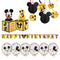 Party Expert Kids Birthday Disney Mickey Mouse Basic Decoration Party Supplies Kit